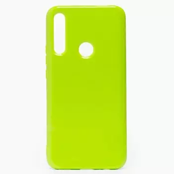 Чехол-накладка SC158 для смартфона Huawei Y9 Prime (2019), силикон, зеленый (112352)