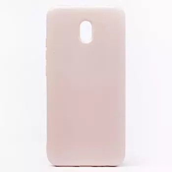 Чехол-накладка - SC158 для смартфона Xiaomi Redmi 8A, силикон, серый (112333)