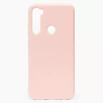 Чехол-накладка SC158 для смартфона Xiaomi Redmi Note 8, силикон, слоновая кость (112344)