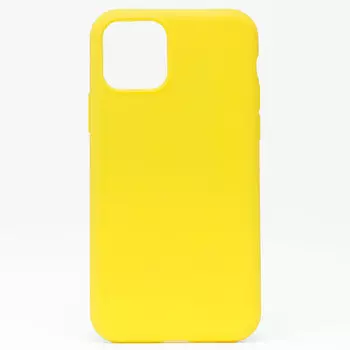 Чехол-накладка SC162 для смартфона Apple iPhone 11 Pro, силикон, желтый (108359)