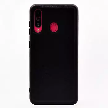Чехол-накладка SC165 для смартфона Samsung SM-A606 Galaxy A60, черный (109436)
