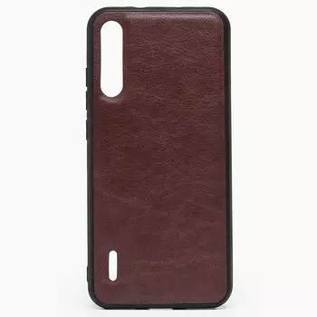 Чехол-накладка - SC165 для смартфона Xiaomi Mi A3/CC9E, коричневый (109445)