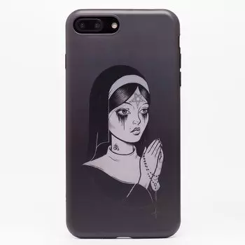 Чехол-накладка SC170 для смартфона Apple iPhone 7 Plus/8 Plus, силикон, рисунок (009) (111061)
