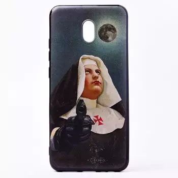 Чехол-накладка SC170 для смартфона Xiaomi Xiaomi Redmi 8A, силикон/пластик, принт 002 (111297)