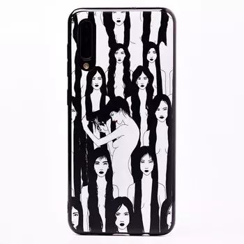 Чехол-накладка SC174 для смартфона Samsung SM-A307 Galaxy A30s/SM-A505 Galaxy A50/SM-A507 Galaxy A50s, силикон, рисунок 002 (002)