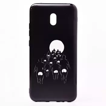 Чехол-накладка SC174 для смартфона Xiaomi Xiaomi Redmi 8A, силикон/пластик, 001 (112704)