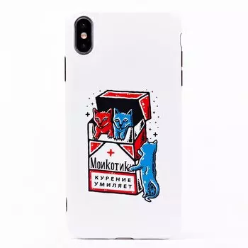 Чехол-накладка SC175 для смартфона Apple iPhone XS Max, рисунок 002 (113165)