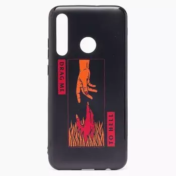 Чехол-накладка SC175 для смартфона Huawei Y9 Prime 2019, силикон, принт 003 (113254)