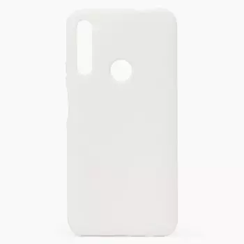 Чехол-накладка - SC176 для смартфона Huawei Honor 9X, силикон, белый (113515)