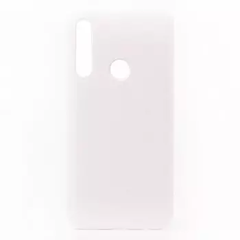 Чехол-накладка SC176 для смартфона Huawei Y9 Prime 2019, силикон, белый (113531)