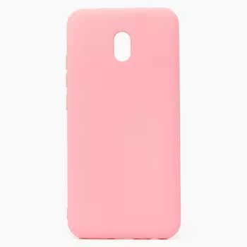 Чехол-накладка - SC176 для смартфона Xiaomi Redmi 8A, силикон, песочно-розовый (113589)