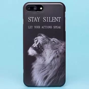 Чехол-накладка SC185 для смартфона Apple iPhone 7 Plus/8 Plus, силикон, принт 003 (120741)