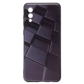 Чехол-накладка SC185 для смартфона Samsung SM-A022 Galaxy A02, силикон, принт 011 (134007)