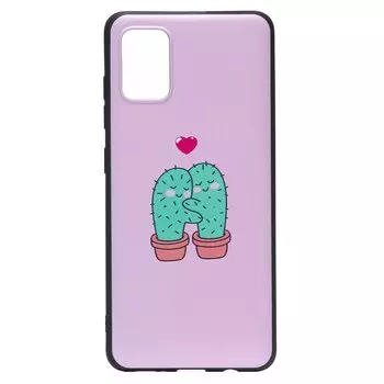 Чехол-накладка SC185 для смартфона Samsung SM-A515 Galaxy A51 4G, силикон, принт 018 (203998)
