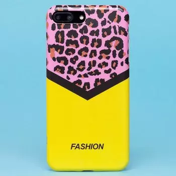 Чехол-накладка SC187 для смартфона Apple iPhone 7 Plus/8 Plus, силикон, рисунок (001) (121517)