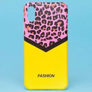 Чехол-накладка SC187 для смартфона Apple iPhone X/iPhone XS, силикон, рисунок (001) (121527)