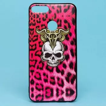 Чехол-накладка SC187 для смартфона Huawei Honor 10 Lite/P Smart 2019, силикон, рисунок (005) (121541)