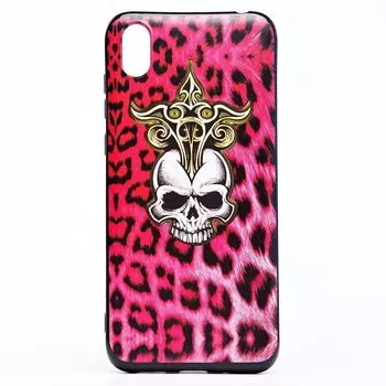 Чехол-накладка SC187 для смартфона Huawei Honor 8S/Honor 8S Prime/Y5 2019, силикон, рисунок (005) (121561)