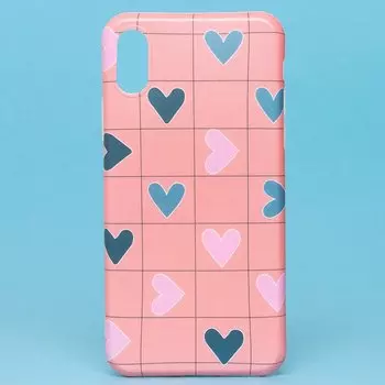 Чехол-накладка SC188 для смартфона Apple iPhone XS Max, силикон, рисунок (009) (121315)