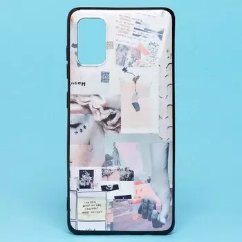 Чехол-накладка sc188 для смартфона Samsung SM-A415 Galaxy A41, силикон, рисунок 006 (121411)