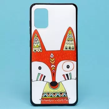 Чехол-накладка sc188 для смартфона Samsung SM-A715 Galaxy A71, силикон, рисунок 004 (121427)