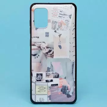 Чехол-накладка sc188 для смартфона Samsung SM-A715 Galaxy A71, силикон, рисунок 006 (121429)