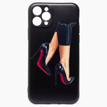 Чехол-накладка SC195 для смартфона Apple iPhone 11 Pro, силикон, рисунок (001) (122128)