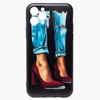 Чехол-накладка SC195 для смартфона Apple iPhone 11 Pro, силикон, рисунок (003) (122130)
