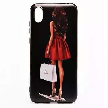 Чехол-накладка SC195 для смартфона Huawei Honor 8S/Honor 8S Prime/Y5 2019, силикон, рисунок (002) (122234)