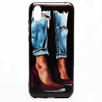 Чехол-накладка SC195 для смартфона Huawei Honor 8S/Honor 8S Prime/Y5 2019, силикон, рисунок (003) (122235)