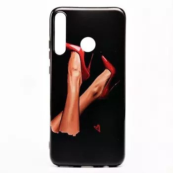 Чехол-накладка SC195 для смартфона Huawei Honor 9C/Huawei P40 Lite E, силикон, рисунок (007) (122253)