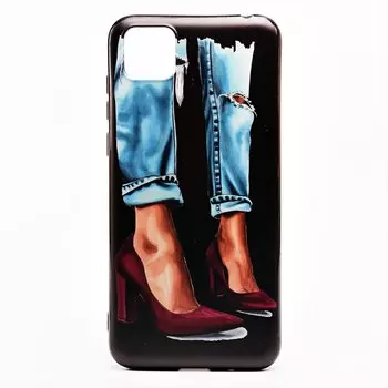 Чехол-накладка SC195 для смартфона Huawei Honor 9S/Huawei Y5p, силикон, рисунок (003) (122256)