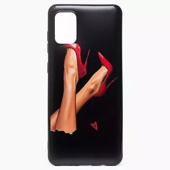 Чехол-накладка SC195 для смартфона Samsung SM-A715 Galaxy A71, силикон, рисунок 007 (122309)