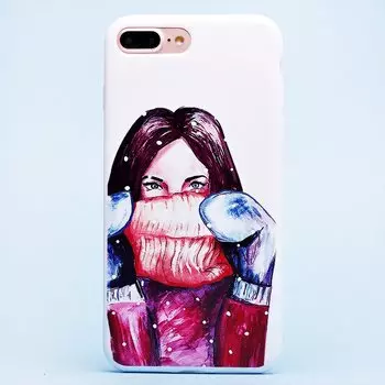 Чехол-накладка SC198 для смартфона Apple iPhone 7 Plus/8 Plus, рисунок (002) (122758)