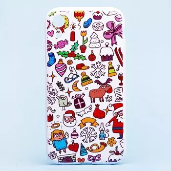 Чехол-накладка SC198 для смартфона Apple iPhone XR, рисунок (001) (122766)