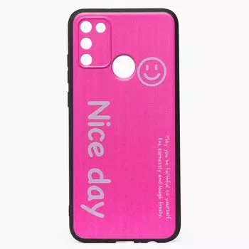 Чехол-накладка SC201 для смартфона Huawei Honor 9A, розовый (124367)