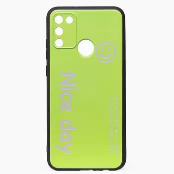 Чехол-накладка SC201 для смартфона Huawei Honor 9A, зеленый (124366)