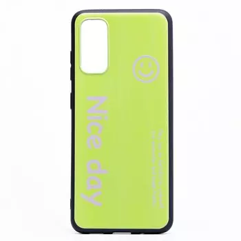 Чехол-накладка SC201 для смартфона Samsung SM-G980 Galaxy S20, зеленый (124423)