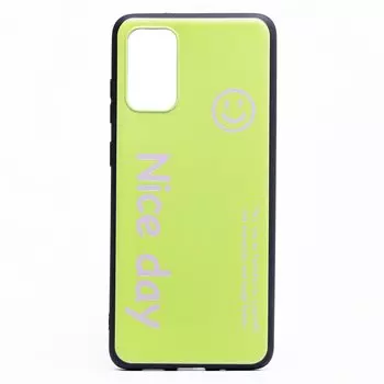 Чехол-накладка SC201 для смартфона Samsung SM-G985 Galaxy S20+, зеленый (124426)