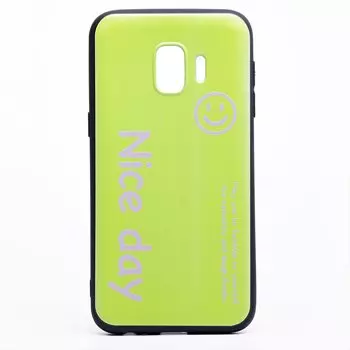 Чехол-накладка SC201 для смартфона Samsung SM-J260 Galaxy J2 Core/Galaxy J2 Core (2020), зеленый (124420)