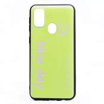 Чехол-накладка SC201 для смартфона Samsung SM-M215 Galaxy M21/SM-M307 Galaxy M30s, зеленый (124393)