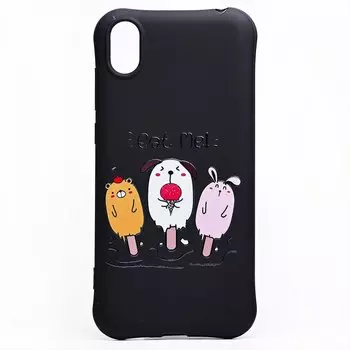 Чехол-накладка SC203 для смартфона Huawei Honor 8S/Honor 8S Prime/Y5 2019, силикон, принт 007 (123842)