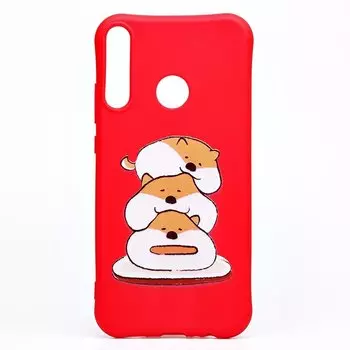 Чехол-накладка SC203 для смартфона Huawei Honor 9C/Huawei P40 Lite E, силикон, принт 008 (123867)