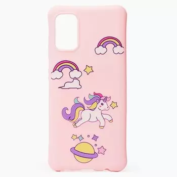 Чехол-накладка SC203 для смартфона Samsung SM-A415 Galaxy A41, силикон, рисунок 002 (123921)