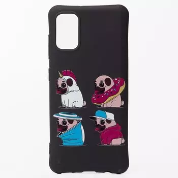 Чехол-накладка SC203 для смартфона Samsung SM-A415 Galaxy A41, силикон, рисунок 006 (123925)