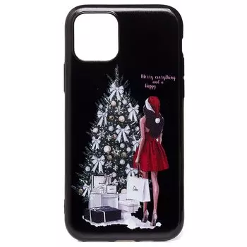 Чехол-накладка SC204 для смартфона Apple iPhone 11 Pro, силикон, принт 004 (124212)