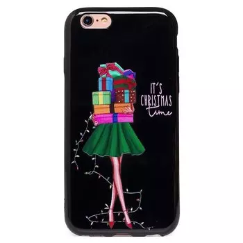 Чехол-накладка SC204 для смартфона Apple iPhone 6/iPhone 6S, силикон, принт 006 (124226)