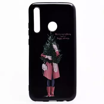 Чехол-накладка SC204 для смартфона Huawei Honor 10 Lite/P Smart 2019, силикон, принт 002 (124043)