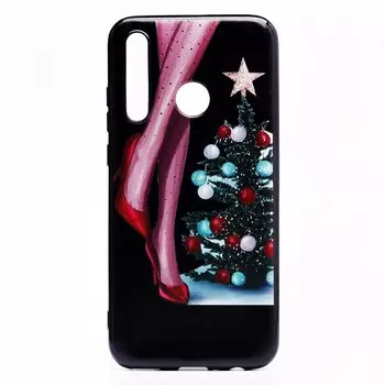 Чехол-накладка SC204 для смартфона Huawei Honor 10 Lite/P Smart 2019, силикон, принт 003 (124044)