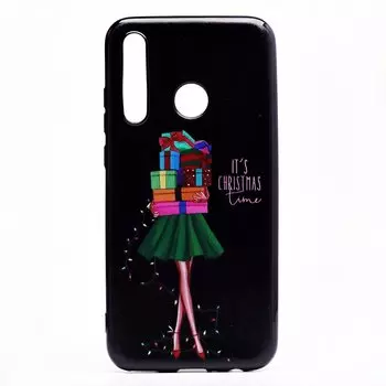Чехол-накладка SC204 для смартфона Huawei Honor 10 Lite/P Smart 2019, силикон, принт 006 (124047)